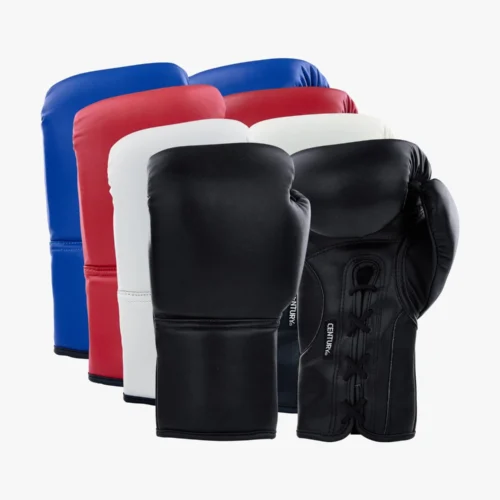 Century Solid Leather Lace Up Bag Glove