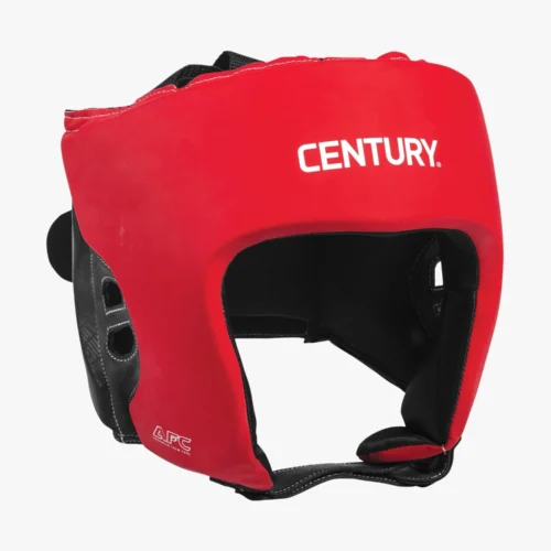Century Brave Open Face Headgear Red/Black