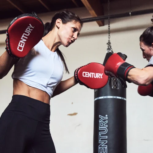 Century Brave Punch Mitt Pair - Red/Black -Century Sport Shop 1473109 20