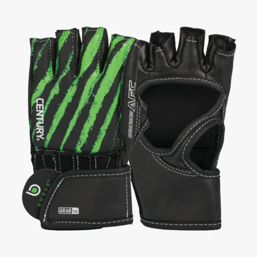 Century Brave Youth Open Palm Glove - Black/Green
